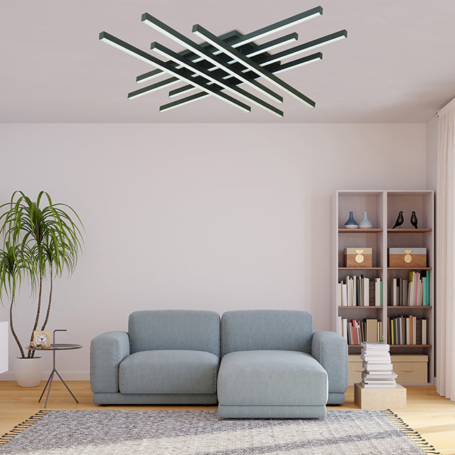 LARGE HASH CHANGEABLE/DIMMABLE CEILING LIGHT