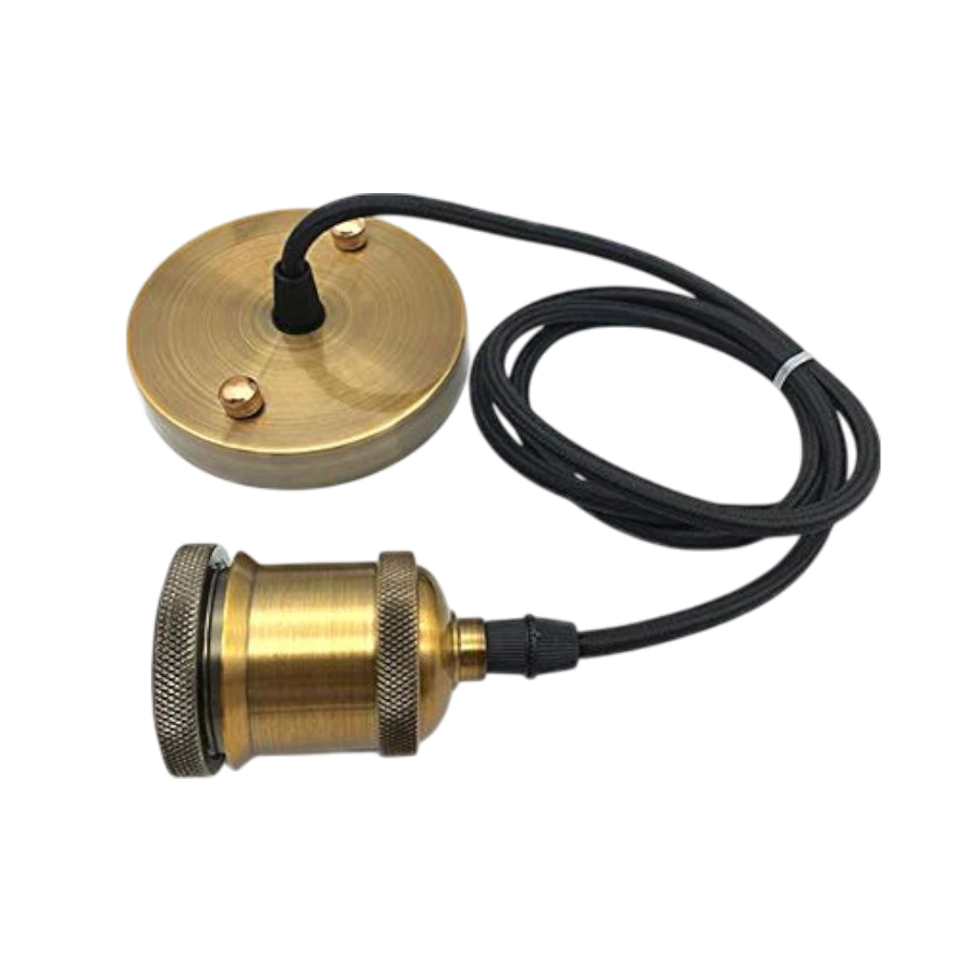 E27 CONNECTOR-GOLD