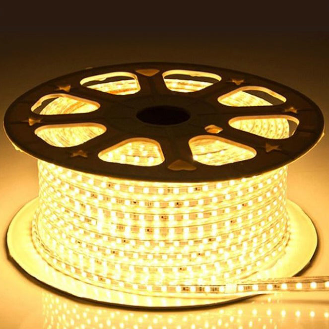 LED STRIP 220V 5050-8MM-WW-2