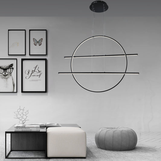 CHANGEABLE/DIMMABLE PENDANT CHANDELEIRS